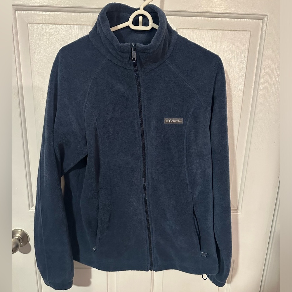 Columbia fleece zip up jacket